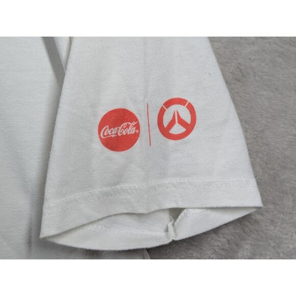 2019 BlizzCon Overwatch Coca Cola Panorama Diner LARGE Shirt Exclusive Blizzard - Picture 5 of 8